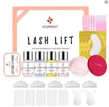 Lash Lift Kit Lasting Eyelash Perm & Curl, Beginner/Professional DIY Set Sealed!