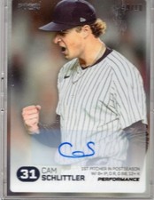 2025 Pulse Baseball - Cam Schlittler #ODPER-CS - Rookie Auto 9 /10 (RC)