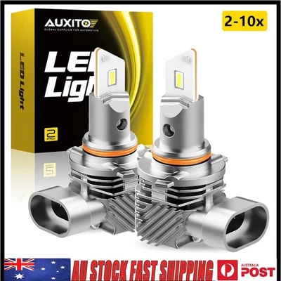 AUXITO 2-10x 9005 HB3 LED 12V Headlight Bulb 6000K White Light Canbus Efficient - image 1 of 4