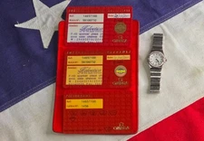 Ladies Omega Constellation SS Watch Diamond Bezel Mother of Pearl Face Womens