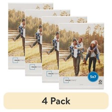 5x7 Acrylic Tabletop Photo Frame 4 Pack Display Holder for Pictures