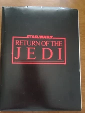 return of the jedi presskit 1983 n-mt 16 stills original ungraded 59page booklit