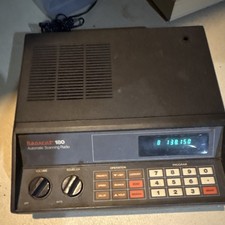 Bearcat 180 BC-180 Desktop VHF 16-Channel Analog Scanner Priority Lockout.