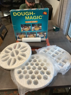 Dough Magic Rare As Seen On TV Dough-Magic 4pc Set Pasta Dumplings Dessert NEW