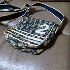 Christian Dior Trotter Shoulder Bag  Monogram Small Vintage Used from Japan
