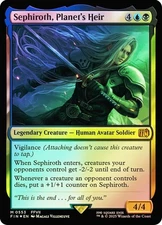 Sephiroth, Planet's Heir Foil Magic the Gathering MTG Final Fantasy Pack Fresh