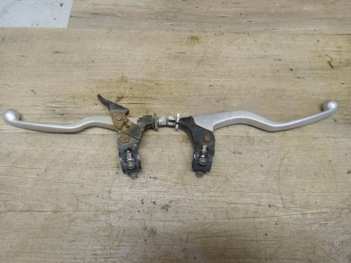 1988 KAWASAKI MOJAVE 110 Hand Brake Levers and Perches klf110 klf oem original