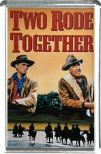 Two Rode Together Fridge Magnet &Keyring #1 James Stewart