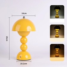 Nordic LED Table Lamp Touch 3 Color Stepless Dimmable Desk Lamp