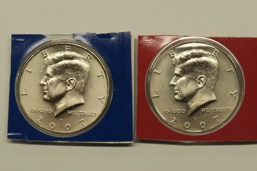 Photo of a 2007-P Kennedy Half Dollar from an eBay listing that sold on Jul 22, 2026