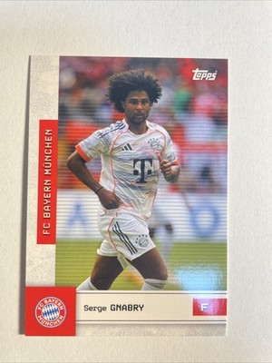 Topps FC Bayern München Team Set FT-19 Serge Gnarby