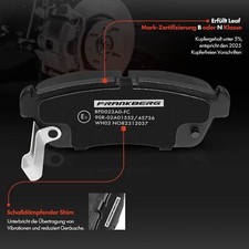 Brembo BREMSSCHEIBEN + BELÄGE VORNE Passend Für DAIHATSU SIRION CUORE