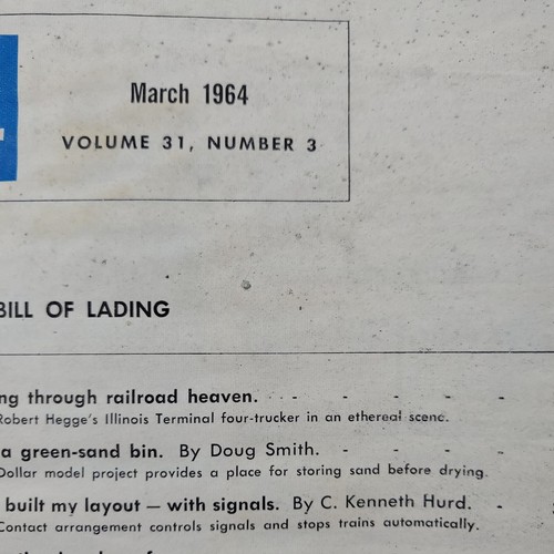 Model Railroader Magazine March 1964 Track Plan In Spite Of The Devil - Picture 16 of 16