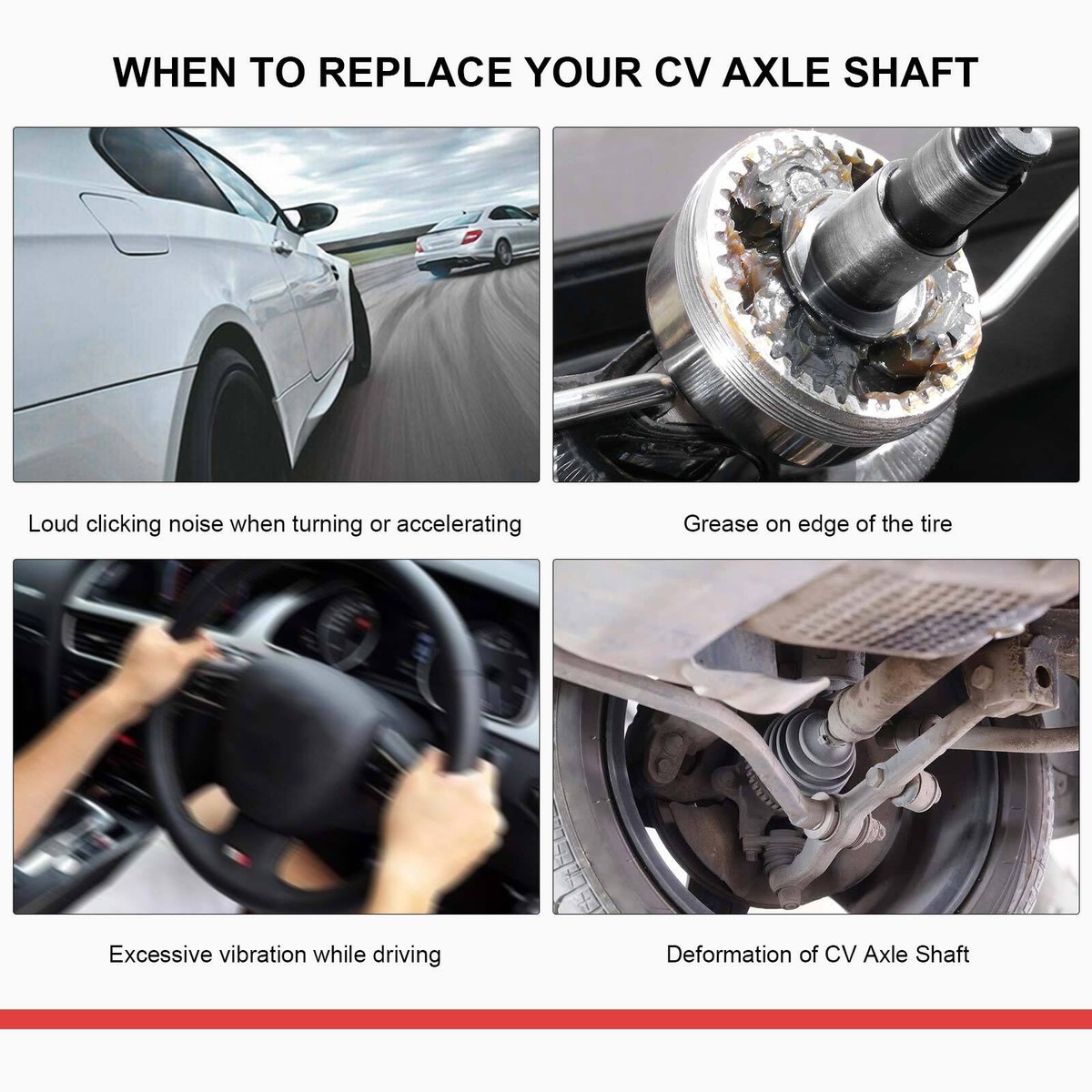 CV Axle NICHE Drive Shaft For Arctic Cat 400 500 650 - High