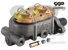 NEW CPP MASTER CYLINDER 1" BORE CORVETTE STYLE DUAL RESERVOIR