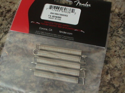 Spring Fenders FENDER AMERICAN VINTAGE TREMOLO TENSION SPRING SET (5) 003-1643-049 ...