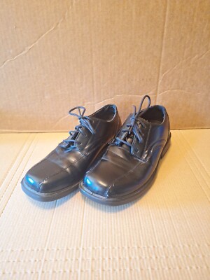 Deer Stags Gabe Boys' Black Dress Wedding Funeral Youth Oxford