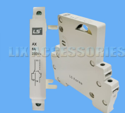 1PCS BKN miniature circuit breaker air open auxiliary contact AX 6A 230V #E9