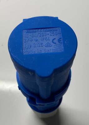 Bals QUICK-CONNECT Kupplung MULTI-GRIP Verschraubung 16A 3p 230V 6h IP4 | 3126 