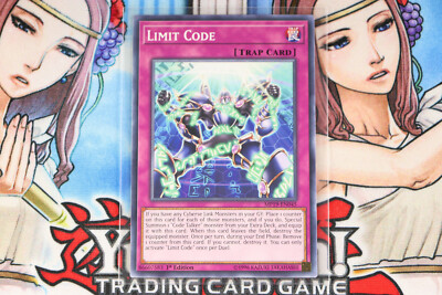 Yugioh Trap Card Limit Code MP19-EN045 1st Edition Common