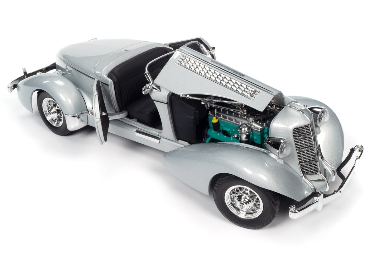 Auto World 1:18 1935 Auburn 851 Speedster - Silver - Limited