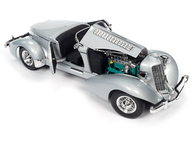 Auto World 1:18 1935 Auburn 851 Speedster - Silver - Limited