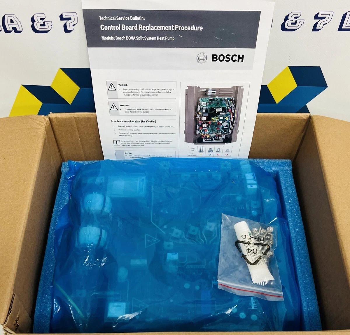 Bosch 8733941842 Main Control Board Assembly BOVA 60 5-Ton Outdoor 