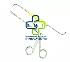 Maxillary Seeker And Rotatable Back-Biting Endoscopic Sinus ENT Instruments