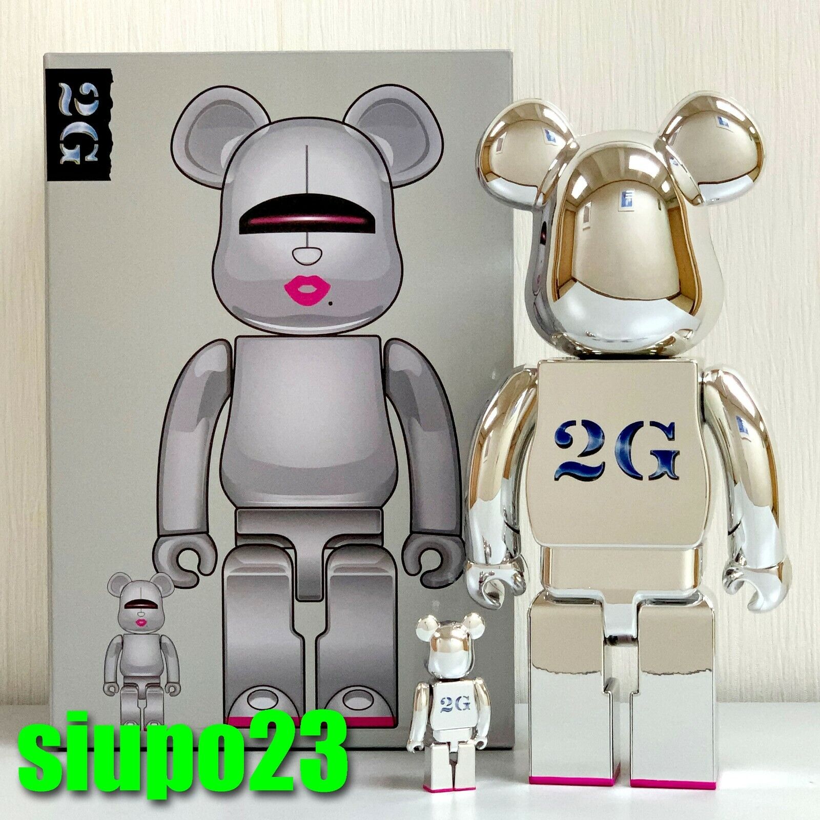 BE@RBRICK SORAYAMA × 2G 100％ & 400%