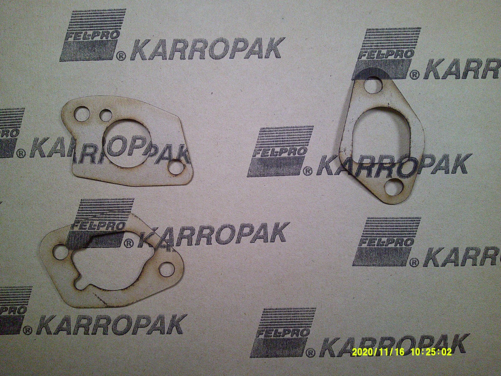 Set of 3 Carburetor Gaskets for Predator 6.5HP 212CC Engine Made in USA