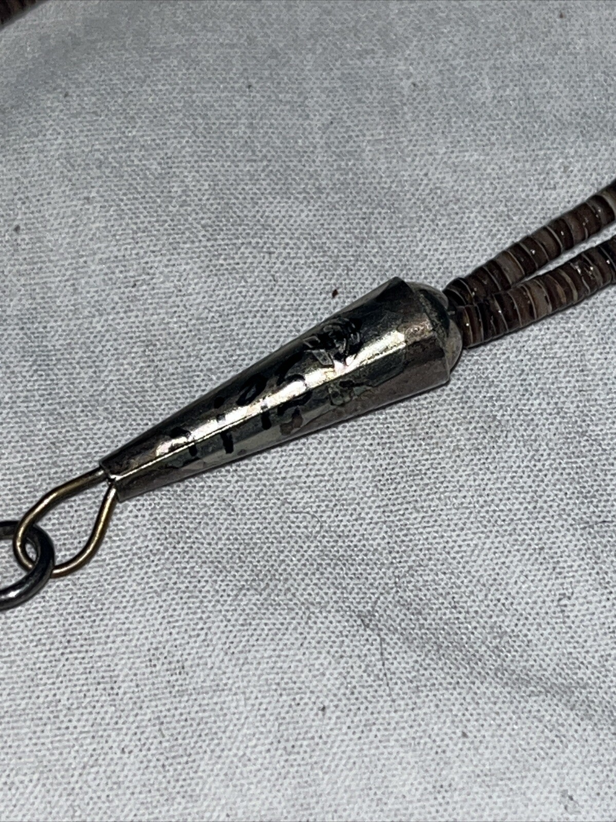 AUTHENTIC Native American Sterling Double Strand … - image 5