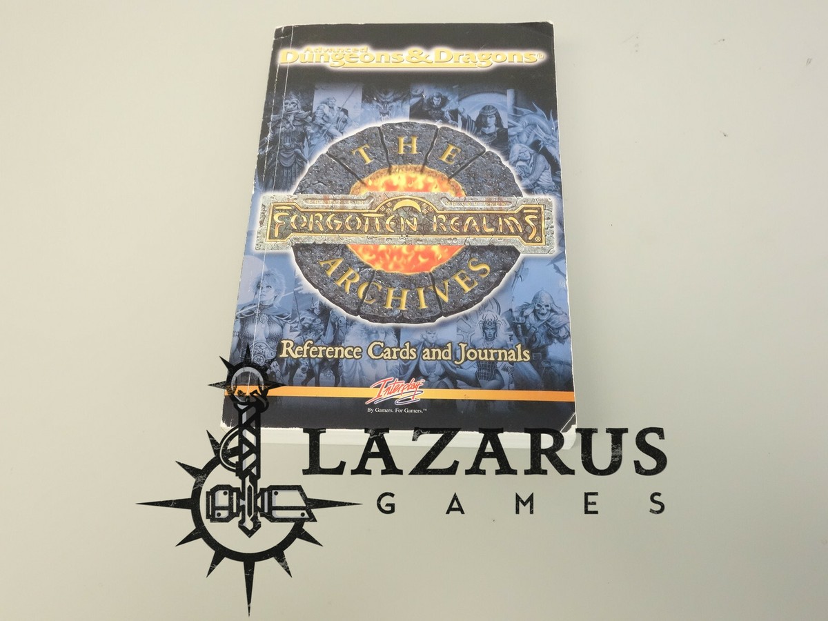 Dungeons & Dragons: The Forgotten Realms Archives- Reference Cards