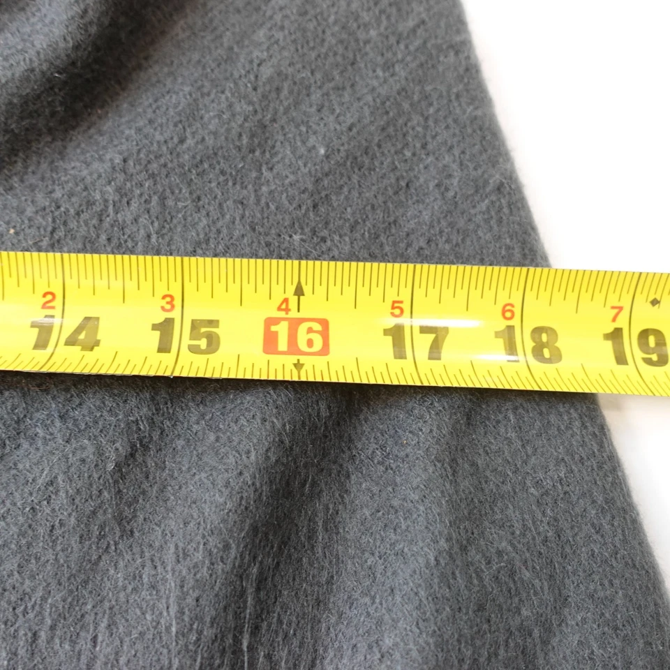 Poncho Suéter Mujer Gris Rayas Mantón Asimétrico Capa Flecos Boho Talla Única Foto 4 de 4