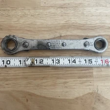 Vintage K-D Tools  1/2" X 9/16" Ratcheting Box Wrench No.63 Made In USA