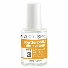 CUCCIO Pro Powder Polish Dip Nail Gels- steps 3  size-  0.5 oz 14 ml