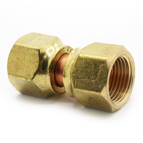 Thrifco 4401170 70SV 5/8" x 5/8" Brass Female Flare Swivel - Picture 2 of 3