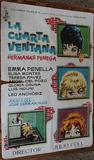 Affiche De Film Vintage La Quatrième Fenêtre - Usagé