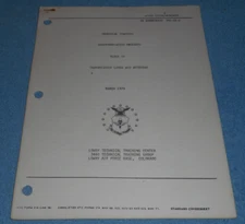 1979 US Air Force Technical Training Study Guide Transmission Lines & Antennas