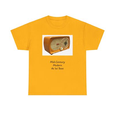 Vintage 1954 Arvin Radio Tee, Mid-Century Modern Retro Shirt, Unisex Graphic