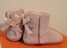 UGG Jesse Bow II Pink Baby Boots Size 02/03 6-12 Months