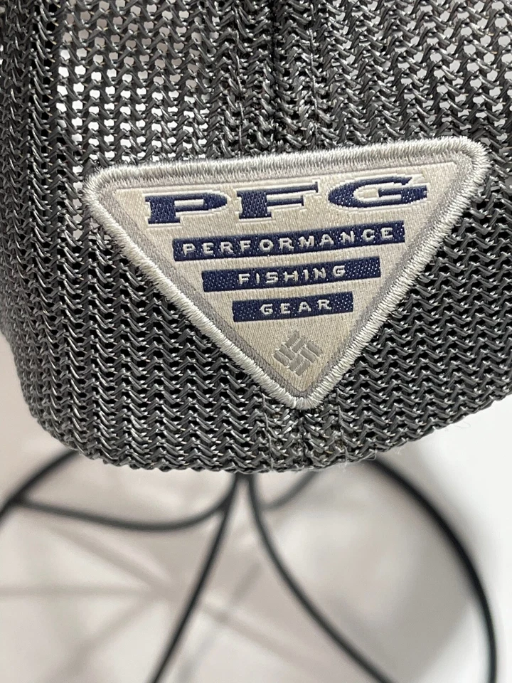 MENS HAT COLUMBIA PFG FISHING HAT GRAY BLACK SIZE L/XL - Image 4 of 4