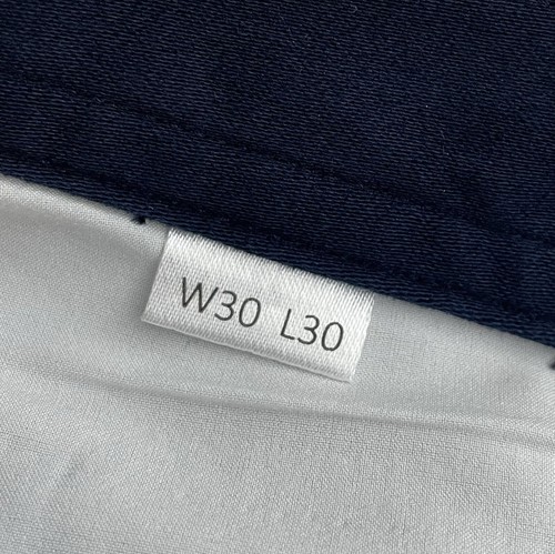 Genteal Comfort Flex Pantalone Uomo 30x30 Blu Navy Elasticizzato 5 Tasche Golf Chino - Foto 8 di 10