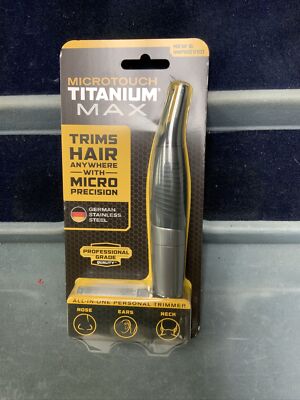 Personal Trimmer, Titanium MAX Lighted Personal Trimmer, Everyday Use &Travel 