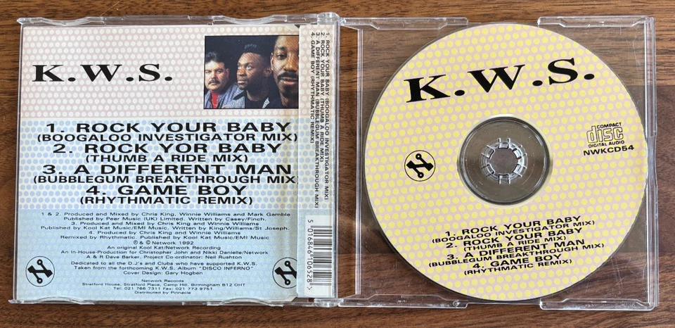 K.W.S. - Rock Your Baby (Maxi CD)