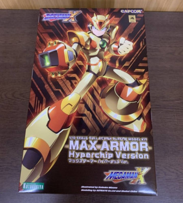 Mega Man X Rock Man Max Armor Hyperchip Ver. 1/12 Full Action Plastic Model Kit