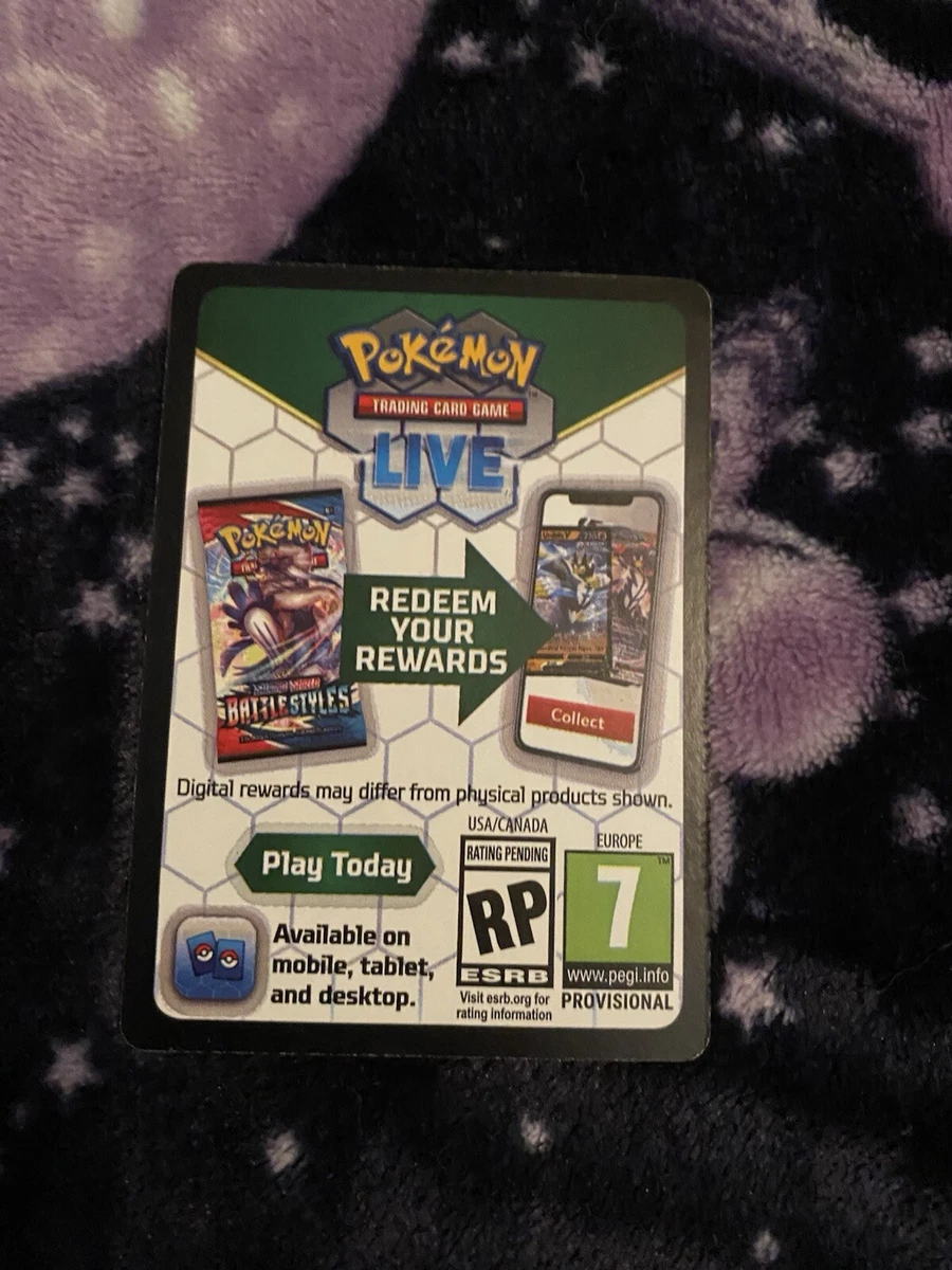 Pokemon Trading Card Game Online Codes for sale
