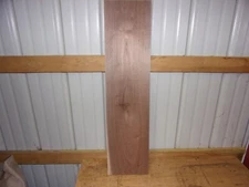 1 PC WALNUT LUMBER WOOD KILN DRIED BOARD 35 3/4"X 8 15/16"X 7/8"  1606V FLAT
