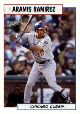 B2693- 2005 Bazooka Baseballkarten 1-220 + Rookies - You Pick - #2-#220 NM-MT