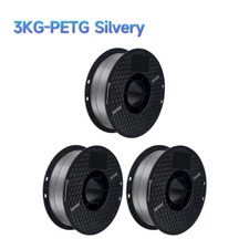 3KG 3D Printer PLA PETG Filament Matte High Speed 1.75mm FDM Bundle Spools Mix