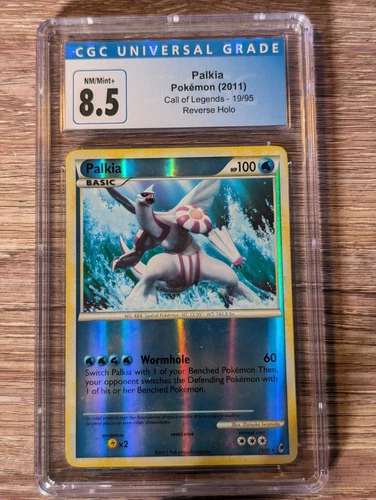 2011 Pokemon Call of Legends Palkia Reverse Holo #19 CGC 8.5